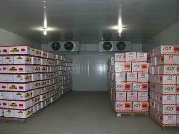 灵石保鲜冷库的冻结及冷藏温度